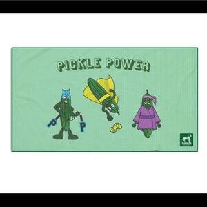 NEW SPRINTS mini towel in pickle power